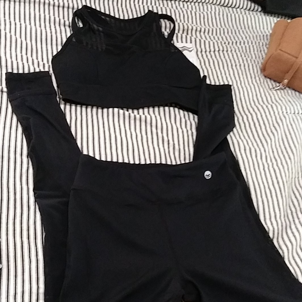 2 pc Set motion by coalition work out clothes